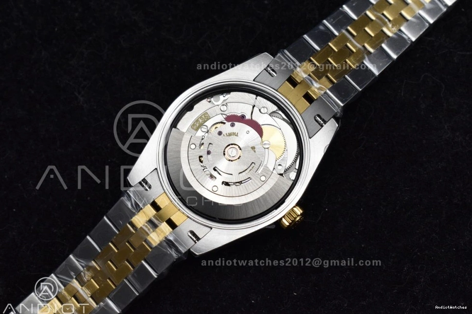 31 Bracelet DateJust GSF Ladies YG Diamond Steel 316L Colorful President On 542 MOP Dial 278271 0521